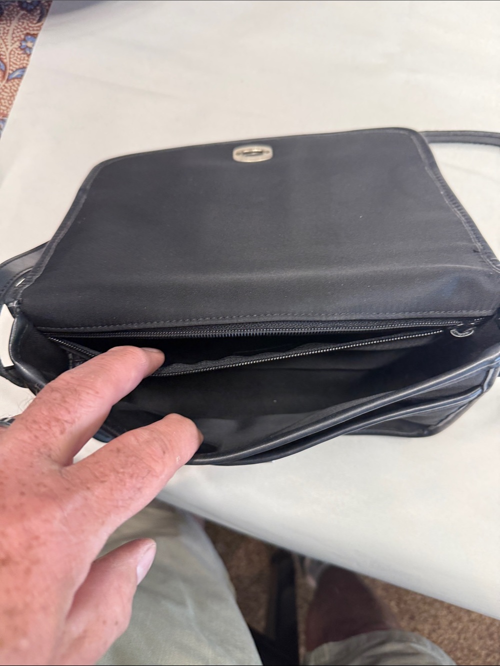Nine West Black Crossbody Bag - Picture 6 of 10
